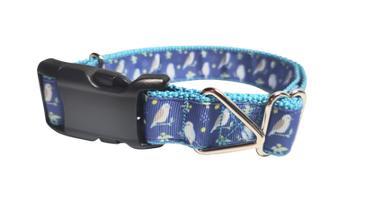 Kookaburra Bird Nylon Dog Collar