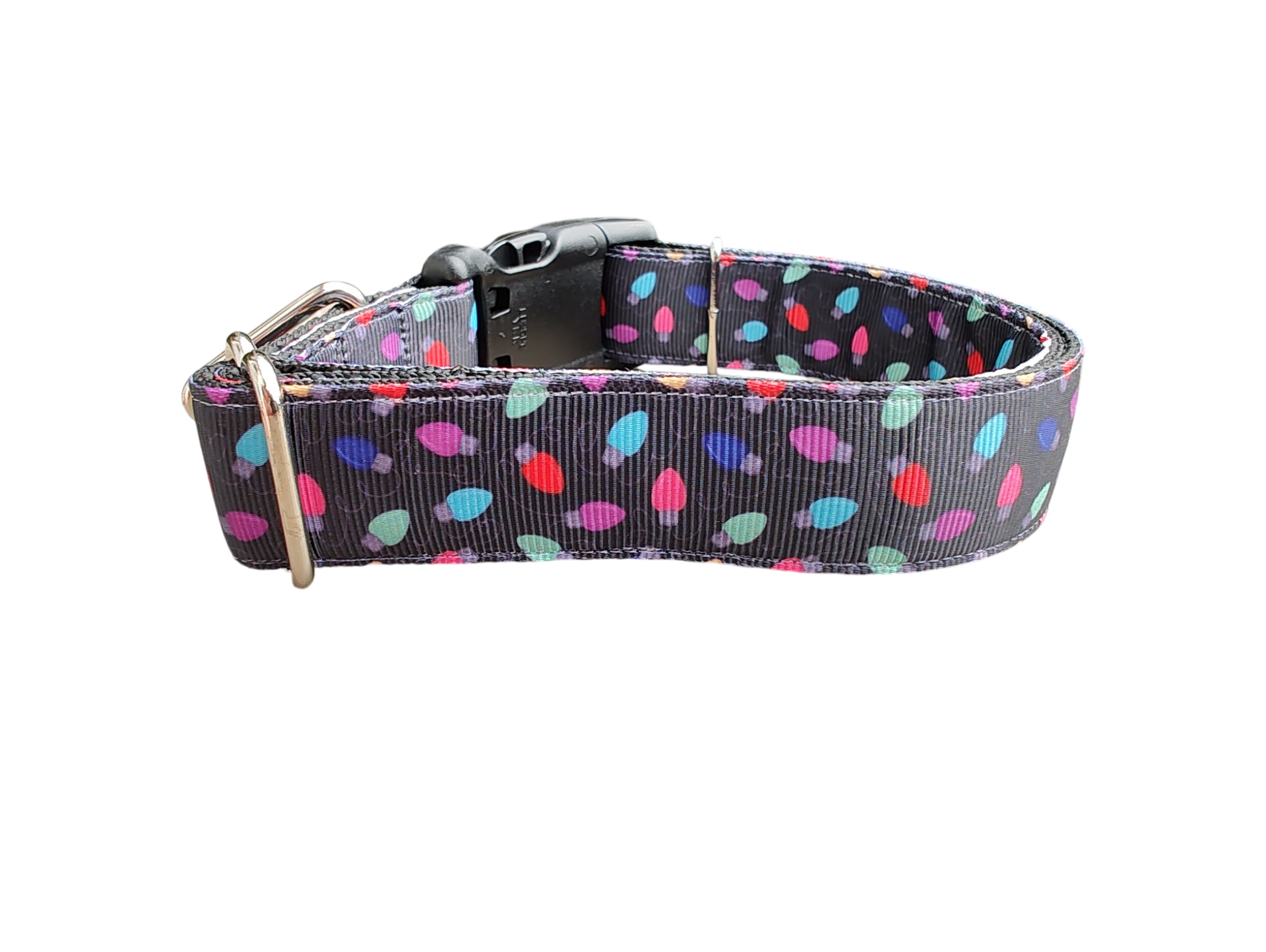 Christmas Lights Nylon Dog Collar - Doot's Pet LLC Collars For A Cause