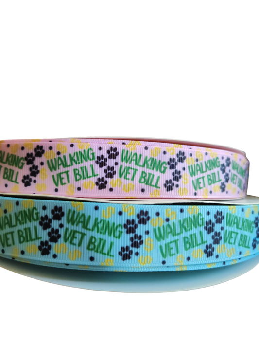Walking Vet Bill Nylon Dog Collar