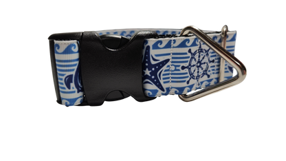 1.5" Wide Coastal Collection Nylon Dog Collar