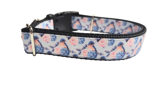Blue Bird Nylon Dog Collar