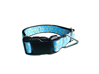 Daisies Nylon Dog Collar - Doot's Pet LLC Collars For A Cause