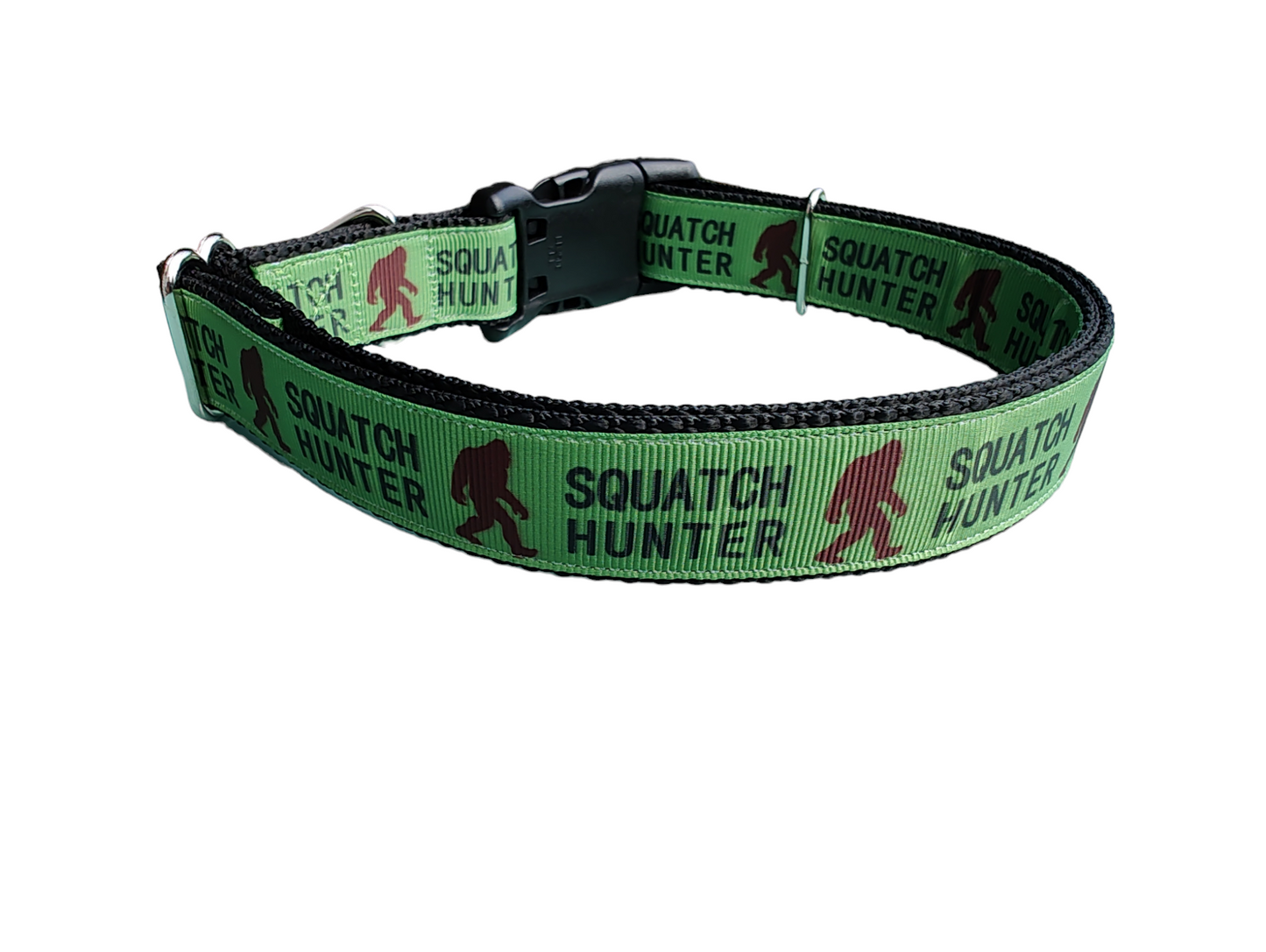 Squatch Hunter Nylon Dog Collar