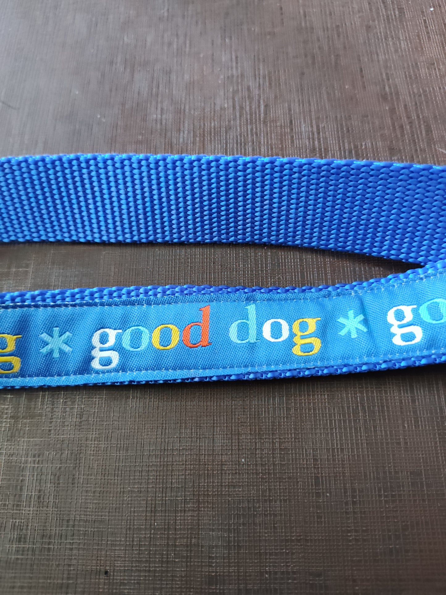 Good Dog Blue Nylon Dog Collar