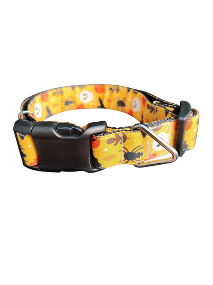 Spooky Night Nylon Dog Collar