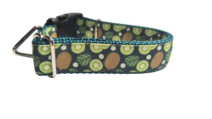 Kiwi Fruit Nylon Dog Collar
