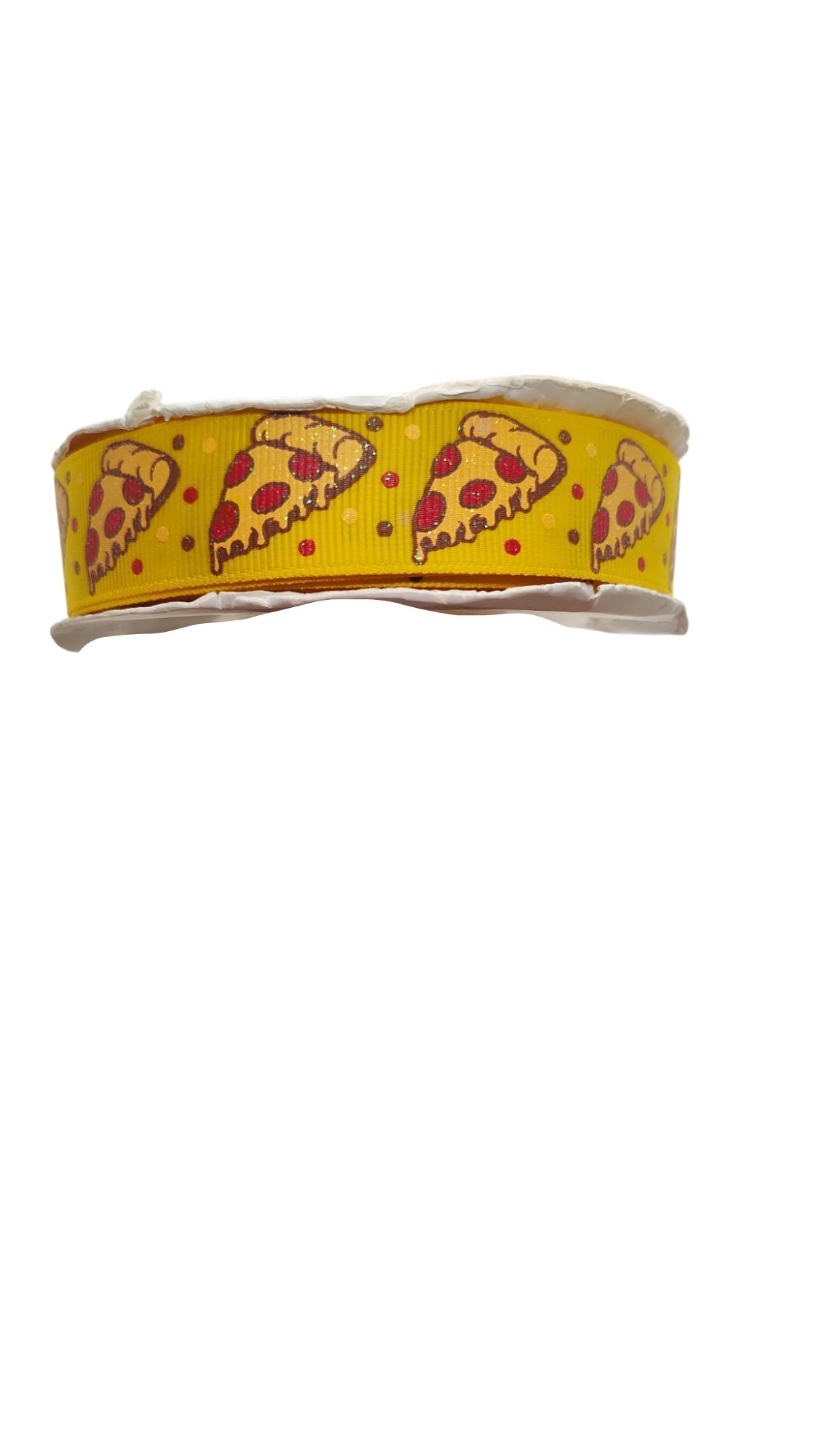 Pizza Nylon Dog Collar