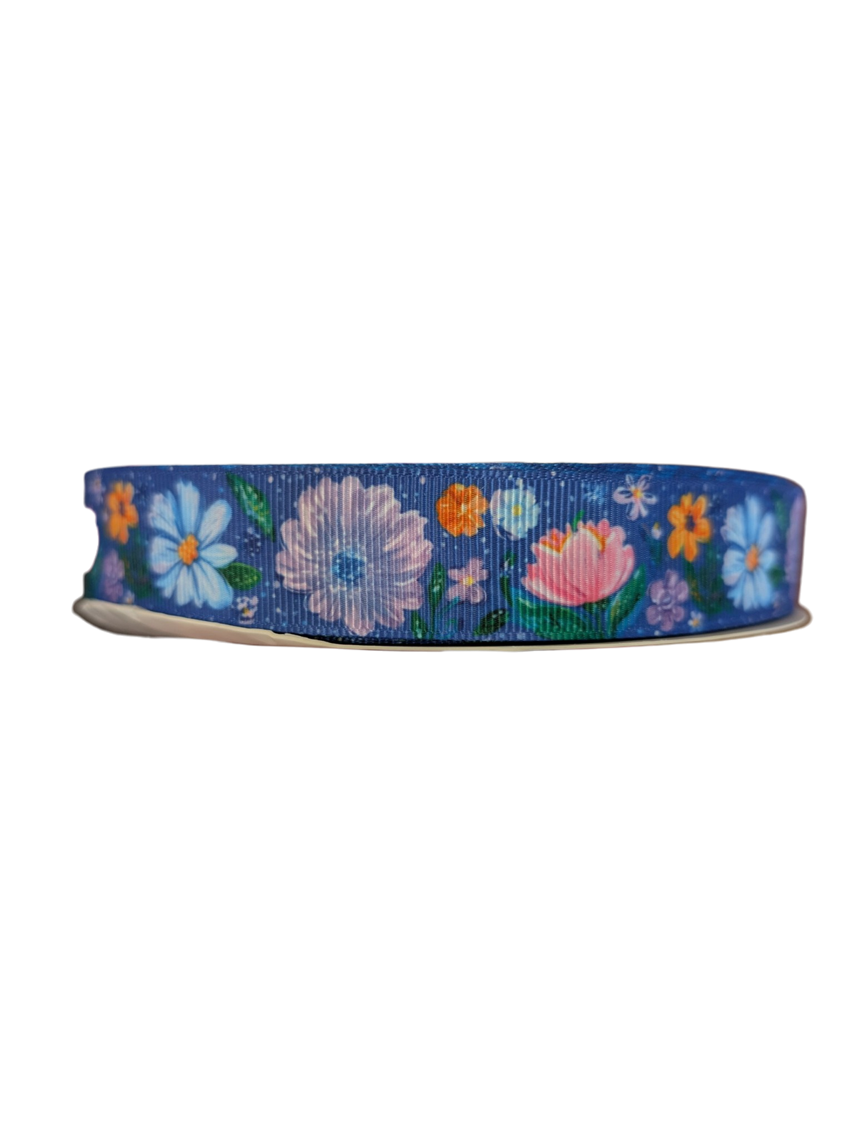 Floral Night Nylon Dog Collar