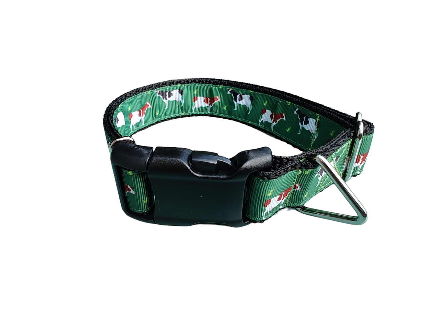 Cows Nylon Dog Collar - Doot's Pet LLC Collars For A Cause