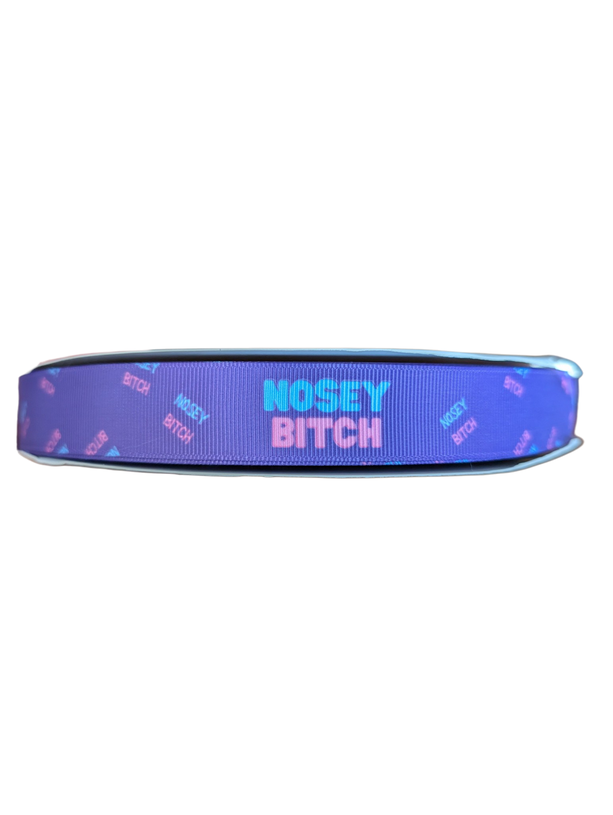 Nosey Bitch Nylon Dog Collar