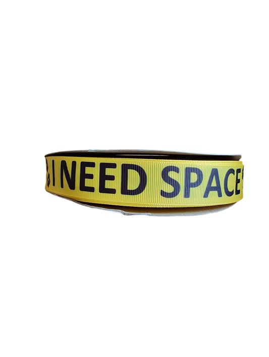 I Need Space Nylon Dog Collar