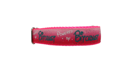 Powered By Bitchdust Nylon Dog Collar