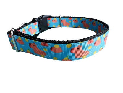 Capybara Nylon Dog Collar - Doot's Pet LLC Collars For A Cause