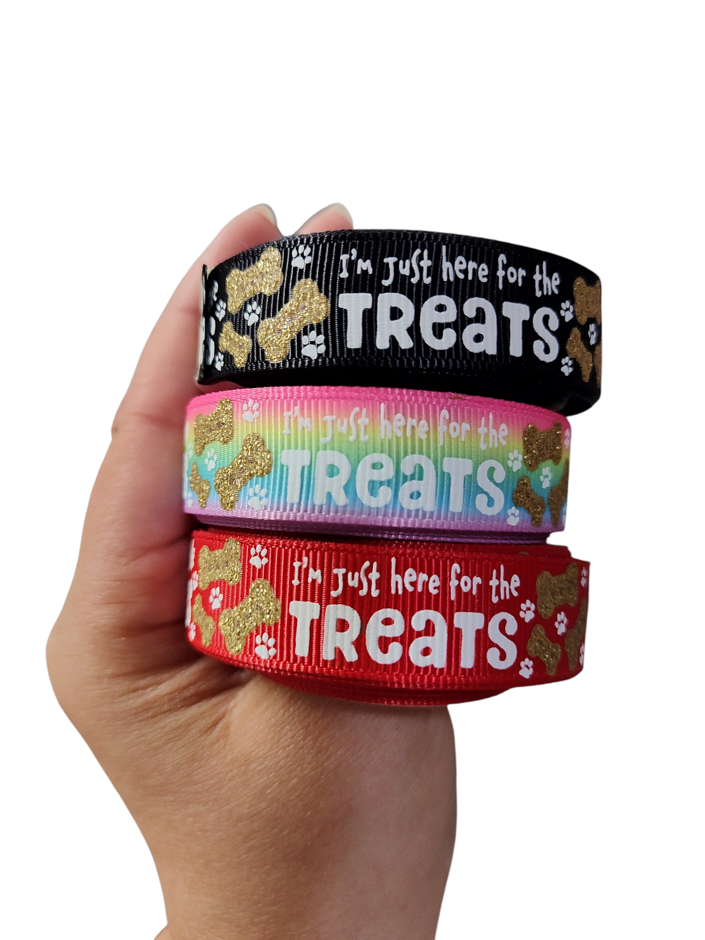 3/4" Here For The Treats Dog Collar