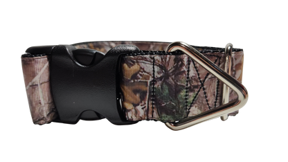 1.5" Wide Woods Camouflage Nylon Dog Collar