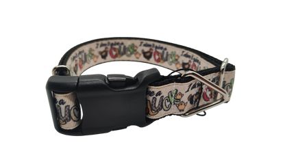 Don't Give A Cluck Nylon Dog Collar