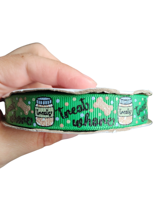 3/4" Treat Whore Nylon Dog Collar