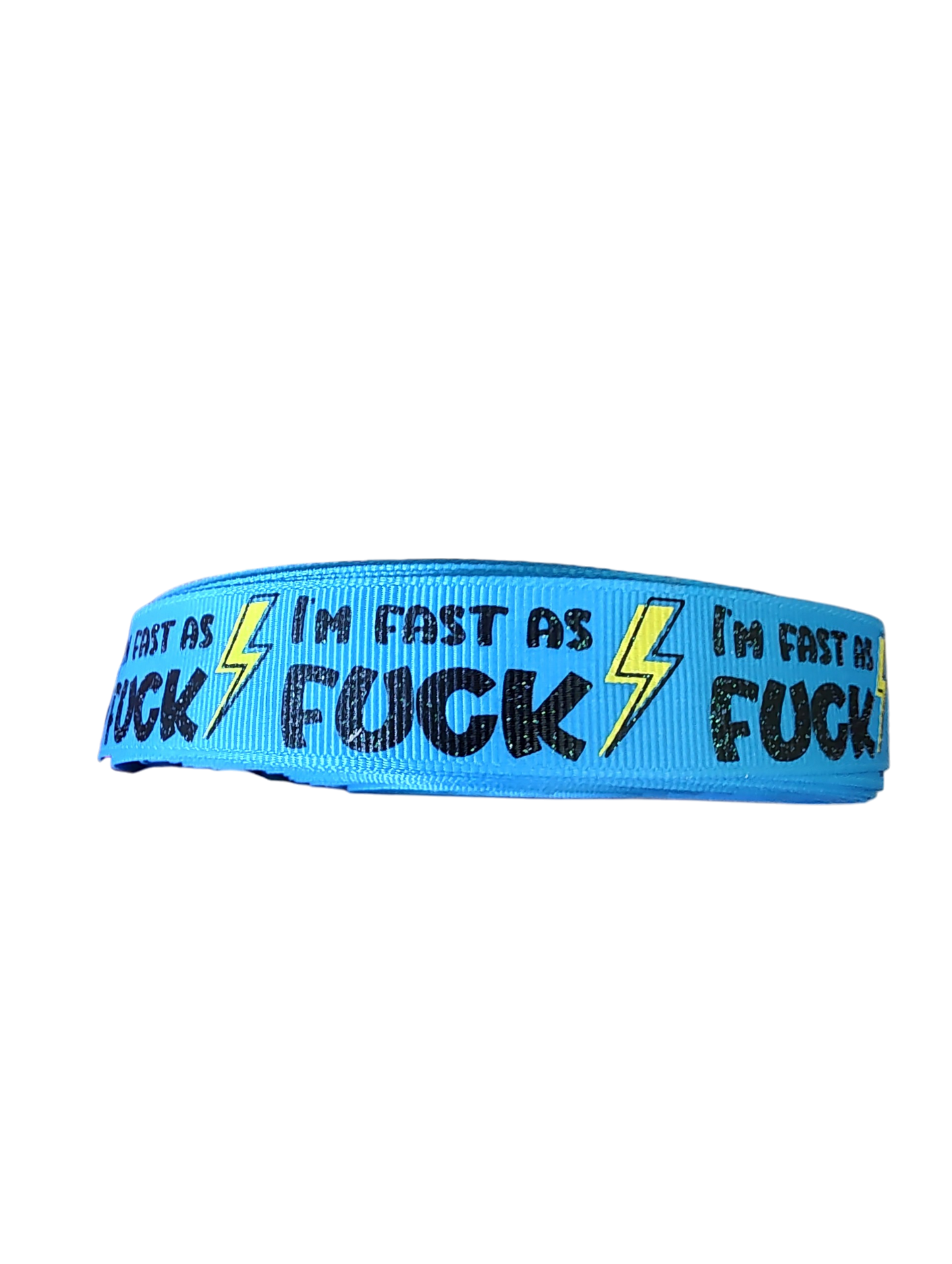 Fast As Fuck 2 Nylon Dog Collar
