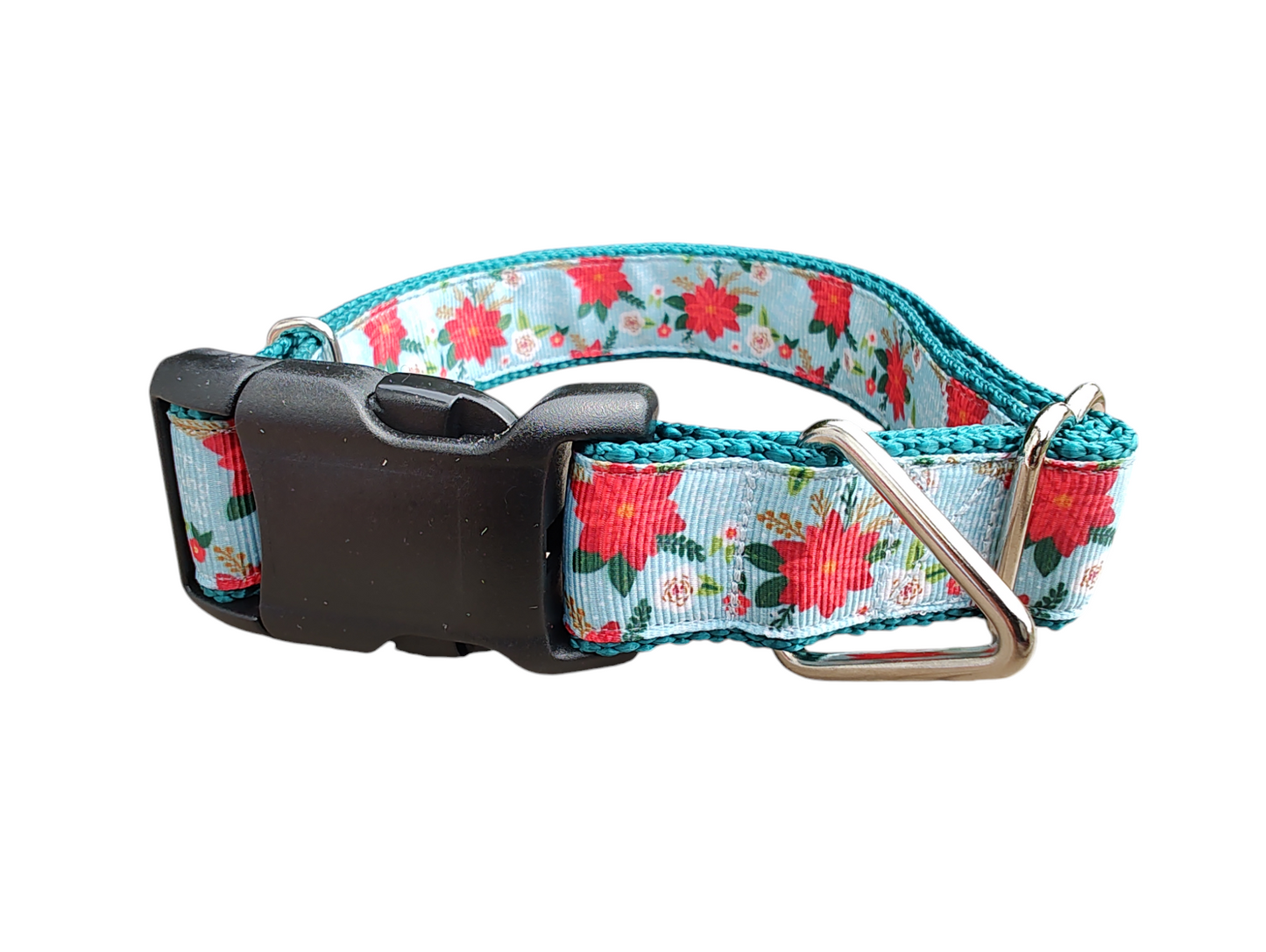 Secret Swear Christmas Nylon Dog Collar