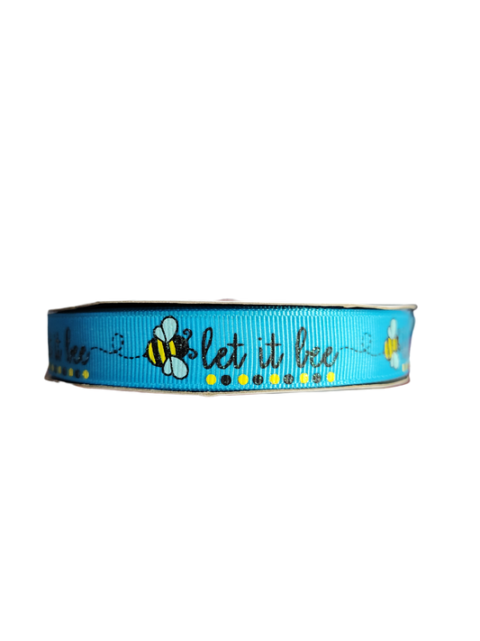 3/4" Let It Bee Nylon Dog Collar