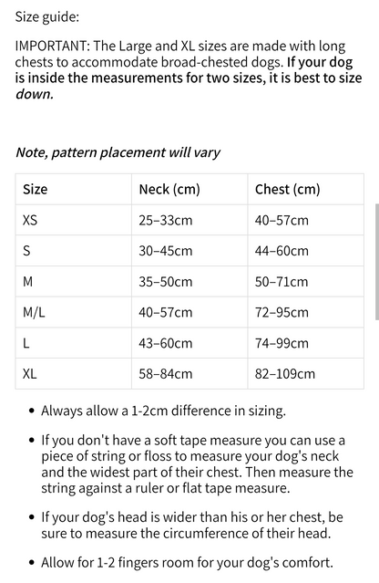 Dizzy Dog Collars - No Pull Dog Harness | Step in | Reflective | Heavy Duty | Easy Reach Handle | The Coco - Medium/Large