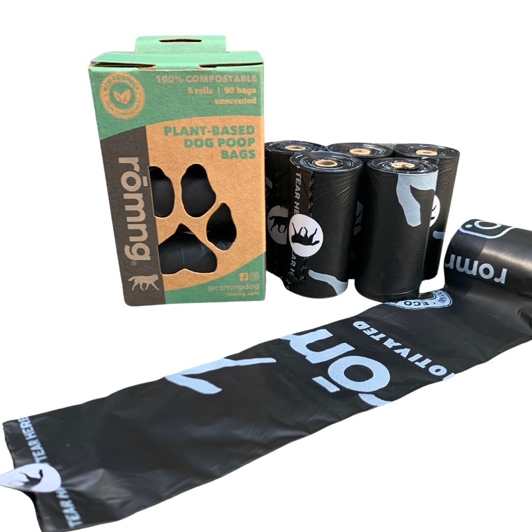 compostable plant-based dog poop bags - Doot's Pet LLC Collars For A Cause