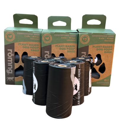 compostable plant-based dog poop bags - Doot's Pet LLC Collars For A Cause