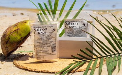 Wild-Caught Salmon Chews – 2oz | Raw Instincts | Omega-Rich Treat for Cats & Dogs - Doot's Pet LLC Collars For A Cause