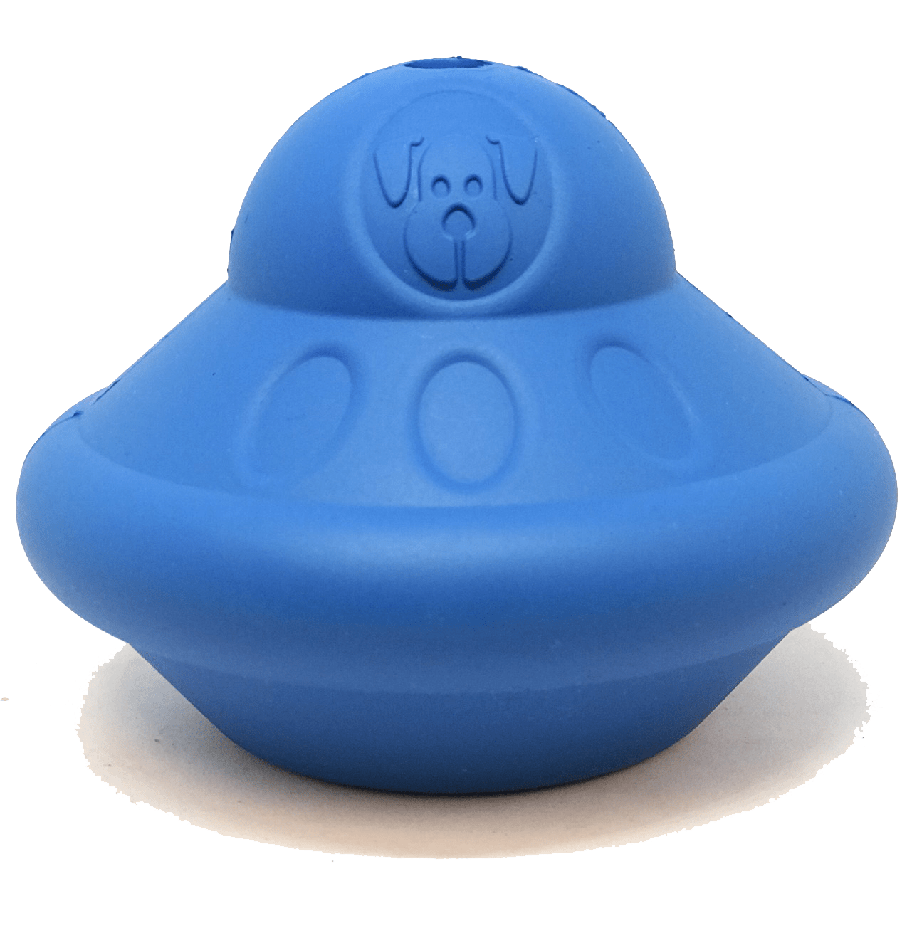 Flying Saucer eDispenser Durable Rubber Chew Toy & Treat Dispenser - Doot's Pet LLC Collars For A Cause