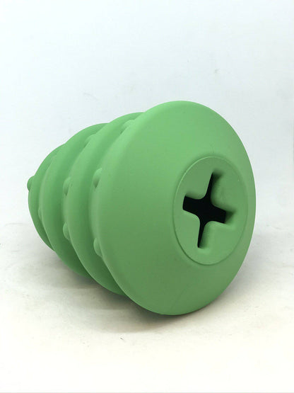 Christmas Tree eDispenser Durable Rubber Chew Toy & Treat Dispenser - Doot's Pet LLC Collars For A Cause
