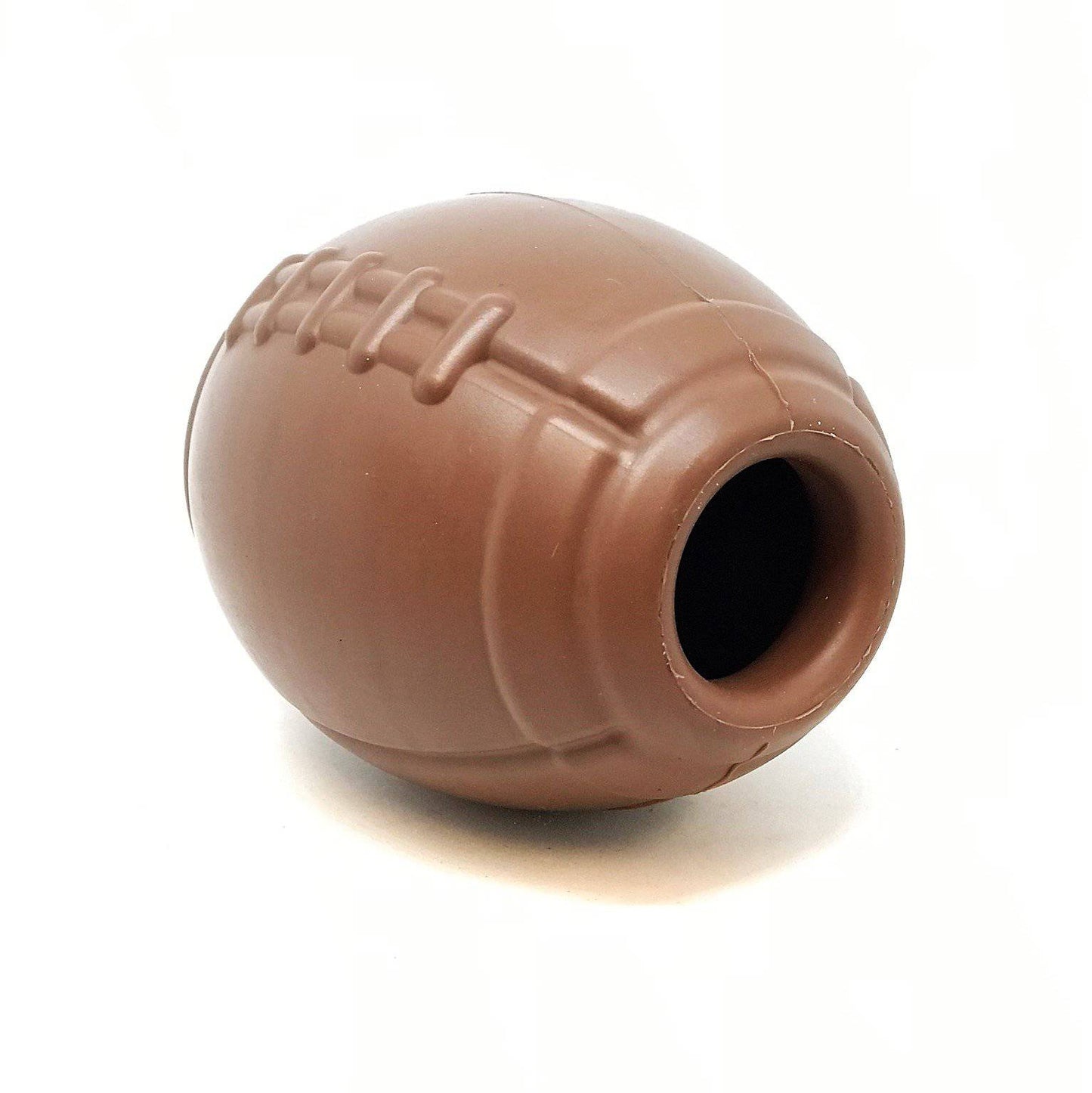 Football eDispenser Durable Rubber Chew Toy and Treat Dispenser - Doot's Pet LLC Collars For A Cause
