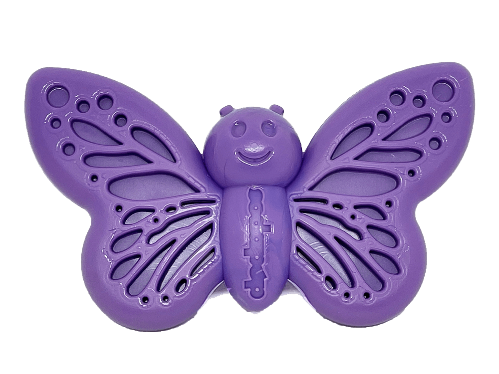 Butterfly Nylon Chew & Enrichment Toy | 2-in-1 for Aggressive Chewers | SodaPup - Doot's Pet LLC Collars For A Cause