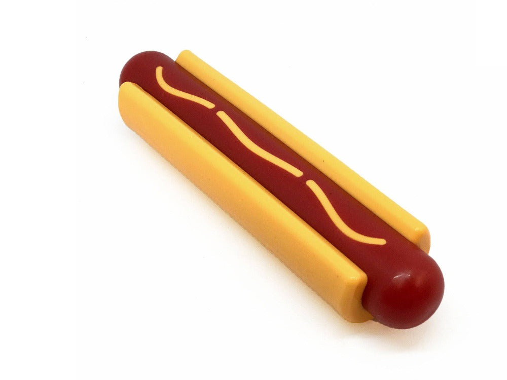 Hot Dog Nylon Dog Toy for Aggressive Chewers | USA Made | SodaPup - Doot's Pet LLC Collars For A Cause