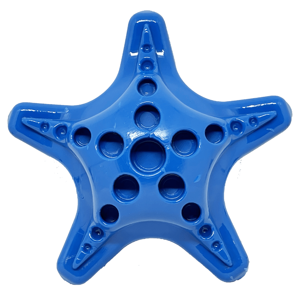 Starfish Nylon Dog Chew Toy for Aggressive Chewers | USA Made | SodaPup - Doot's Pet LLC Collars For A Cause