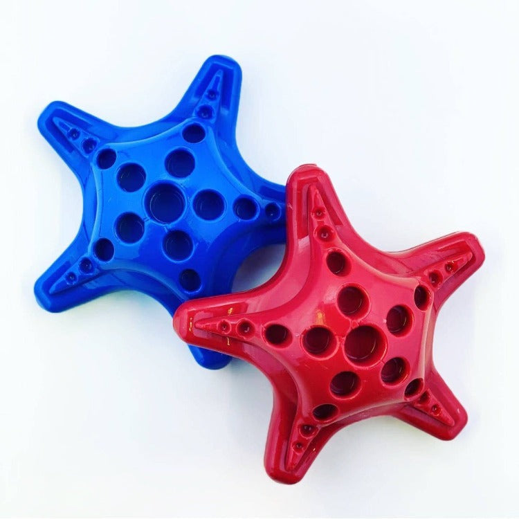Starfish Nylon Dog Chew Toy for Aggressive Chewers | USA Made | SodaPup - Doot's Pet LLC Collars For A Cause
