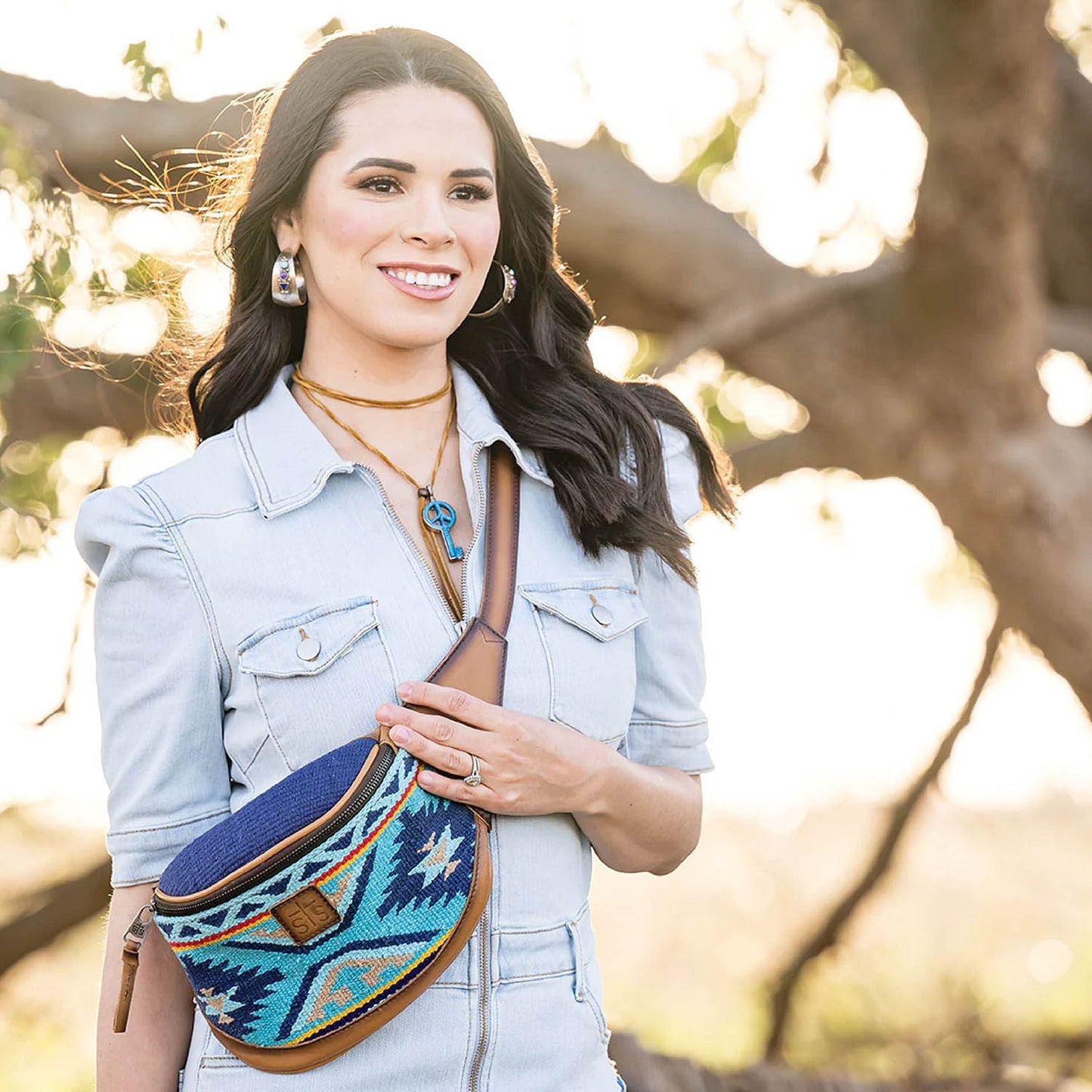 STS Mojave Sky Ladies' Western Belt Bag Fanny Pack