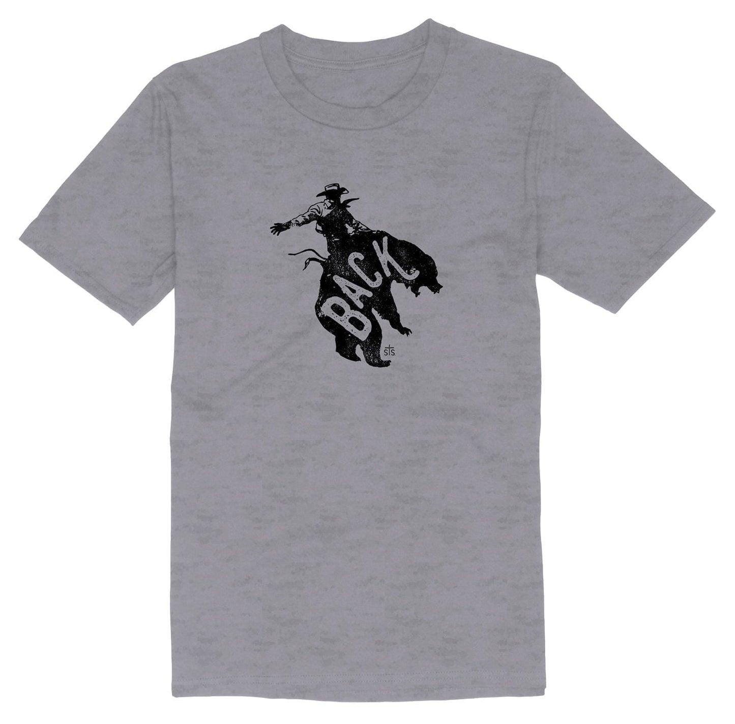 STS Ranchwear Bareback Tee, Gray