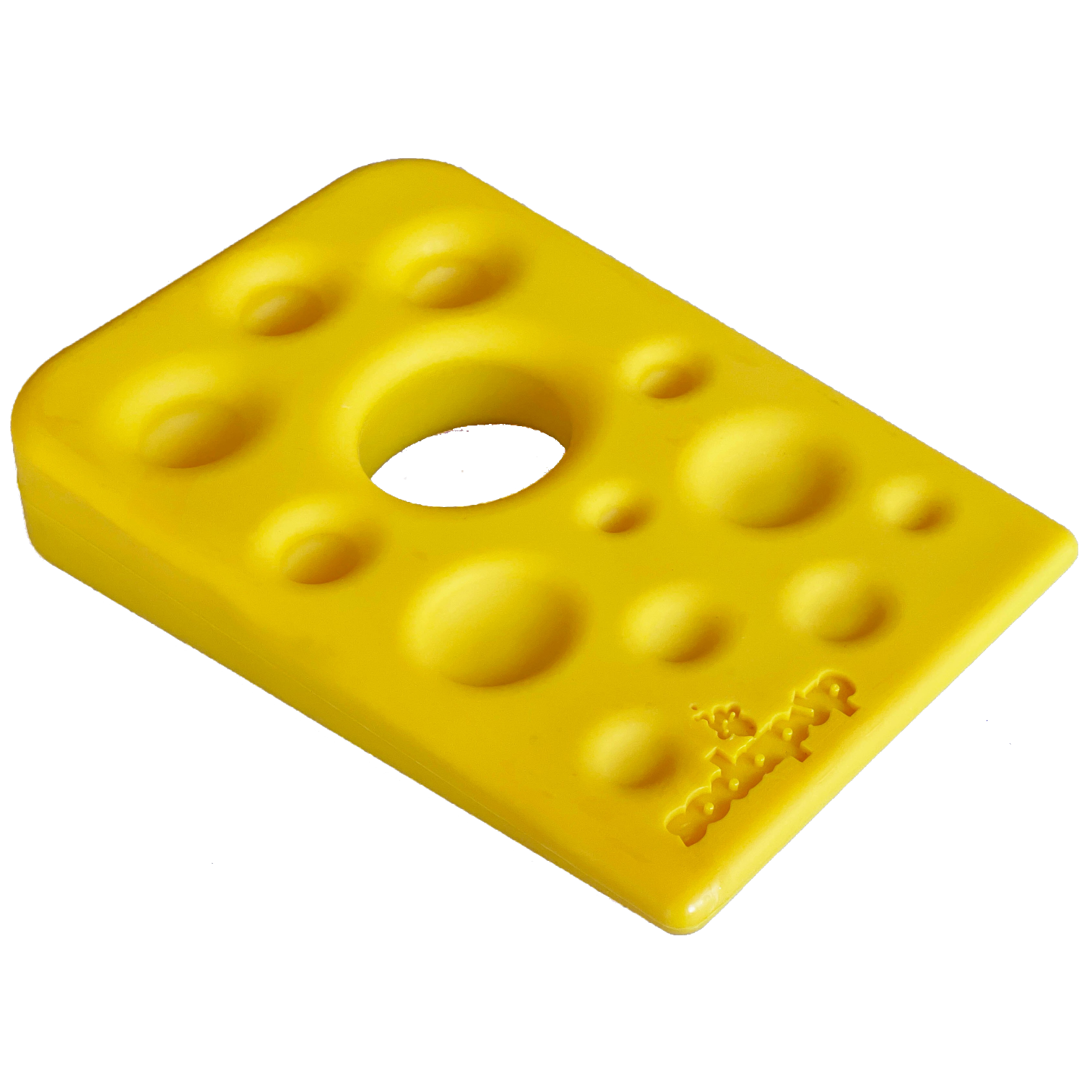 Swiss Cheese Wedge Nylon Dog Chew Toy for Aggressive Chewers | SodaPup - Doot's Pet LLC Collars For A Cause