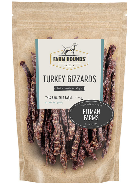 Turkey Gizzard Sticks - Doot's Pet LLC Collars For A Cause