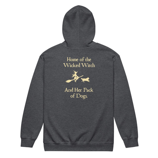 Wicked Witch Zip Up Hoodie (Unisex)