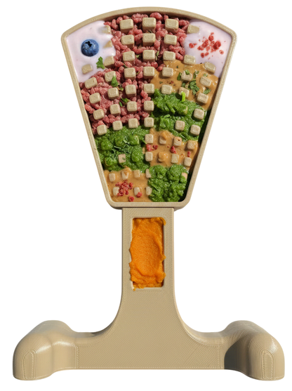 Waffle Tower Nylon Chew & Enrichment Toy | 2-in-1 for Aggressive Chewers | SodaPup - Doot's Pet LLC Collars For A Cause