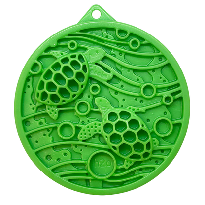 Water Nylon eCoin Durable Enrichment Snacking Coin for Dogs | USA-Made Lick Mat Alternative - Doot's Pet LLC Collars For A Cause