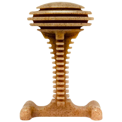 Honey Bone Dental Tower - Indestructible Nylon Dog Chew Toy XL | USA Made - Doot's Pet LLC Collars For A Cause