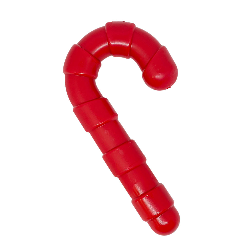 Candy Cane Nylon Dog Toy for Aggressive Chewers | USA Made | SodaPup - Doot's Pet LLC Collars For A Cause