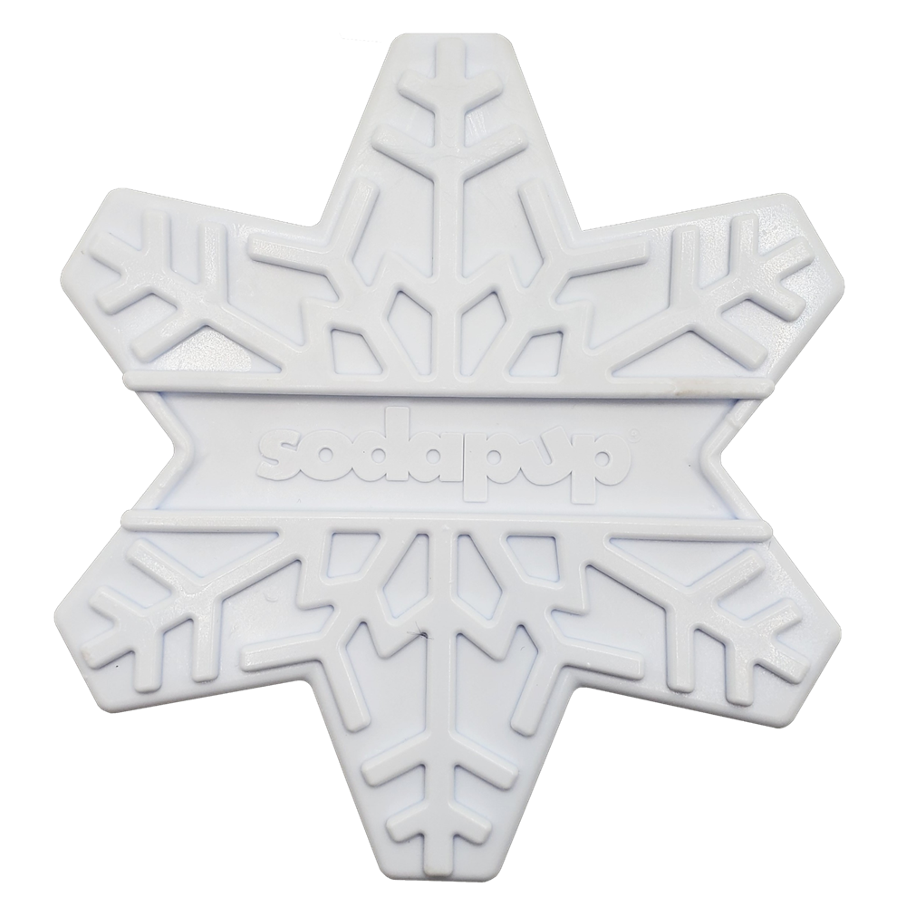 Snowflake Nylon Dog Chew Toy for Aggressive Chewers | USA Made & FDA Compliant - Doot's Pet LLC Collars For A Cause