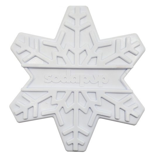 Snowflake Nylon Dog Chew Toy for Aggressive Chewers | USA Made & FDA Compliant - Doot's Pet LLC Collars For A Cause