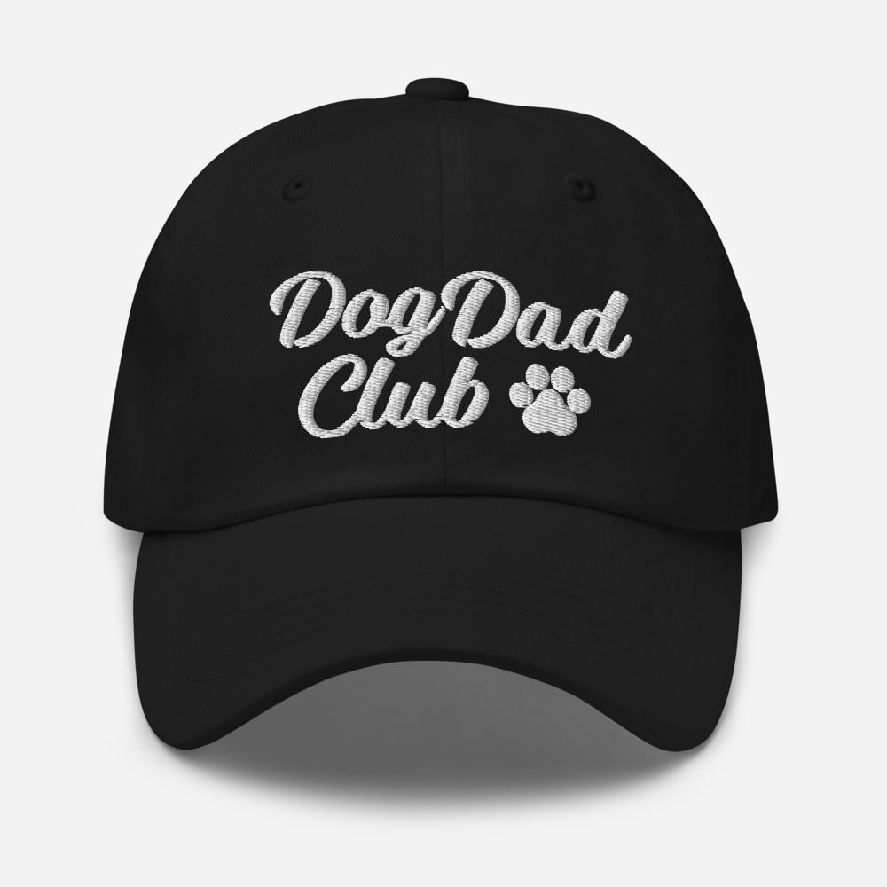 Dog Dad Club Hat - Black