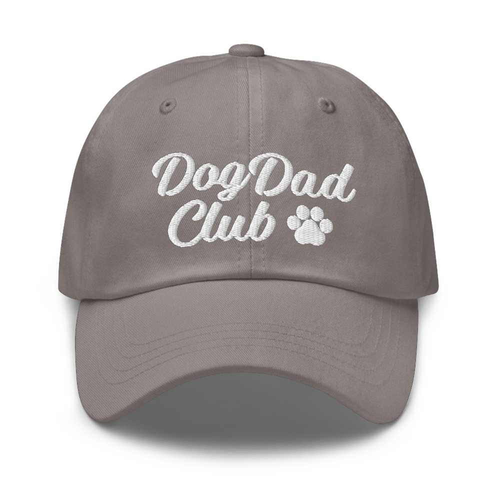 Dog Dad Club Hat - Grey