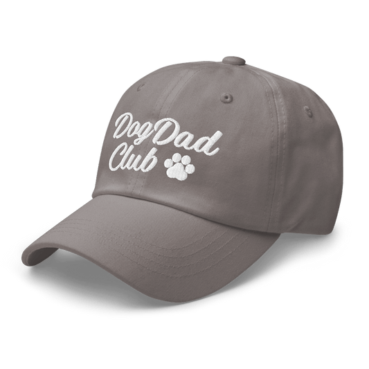 Dog Dad Club Hat - Grey