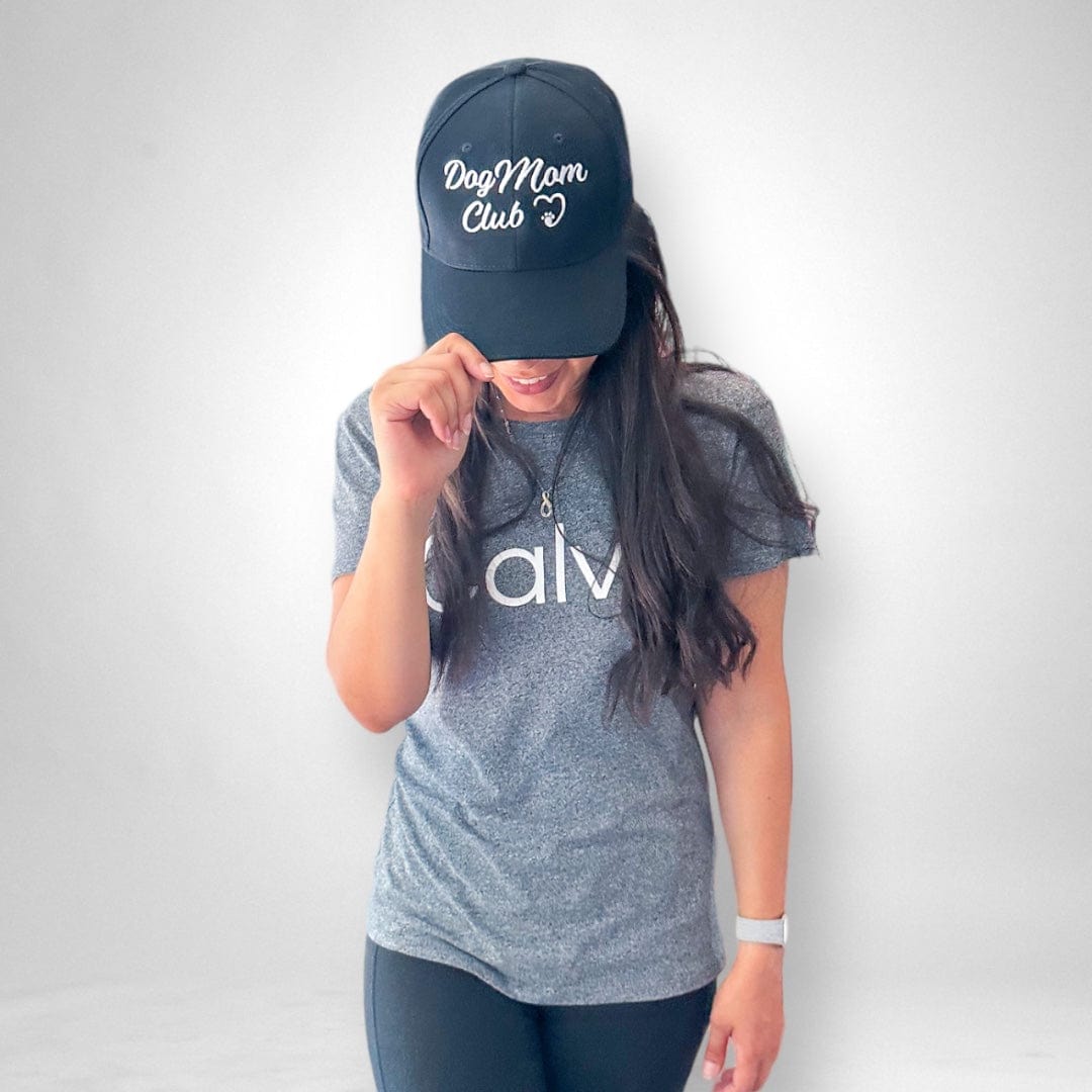 Dog Mom Club Hat - Black